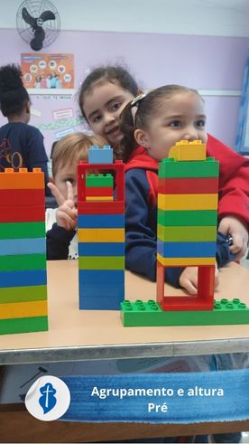 Agrupamento e altura - Pr� - S�o Paulo da Cruz Rede Passionista de Educa��o