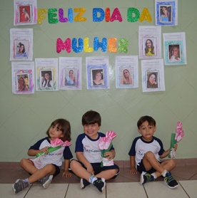 Maternal III  - Dia da Mulher - S�o Jos� Rede Passionista de Educa��o