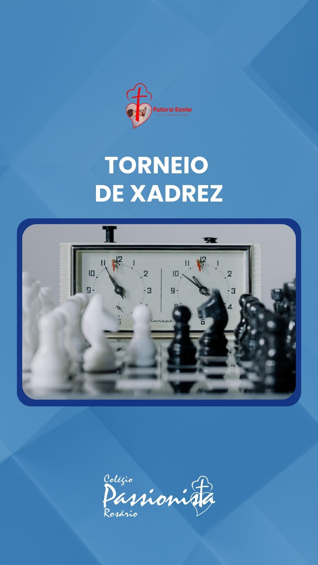 Torneio Beneficente de Xadrez - Ros�rio Rede Passionista de Educa��o