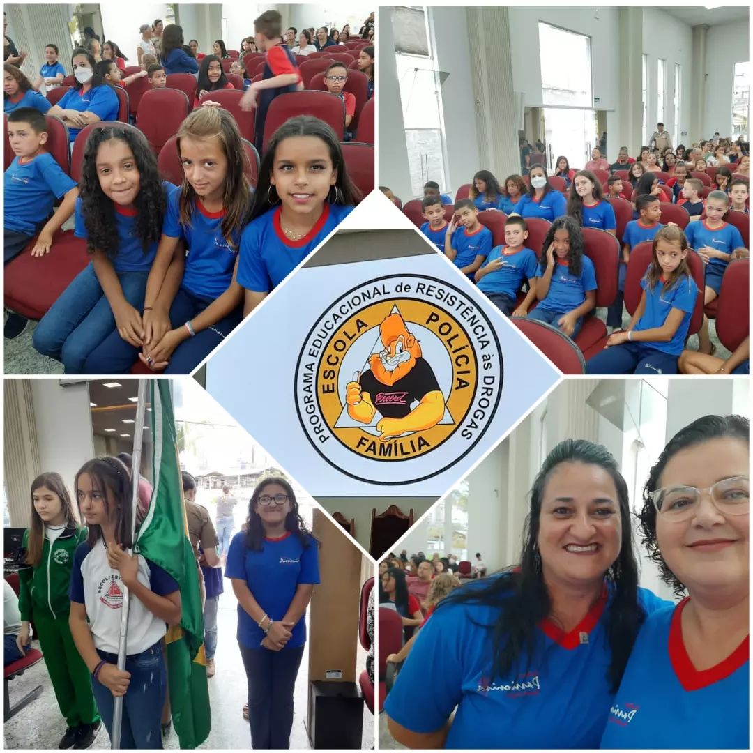 Formatura do PROERD 2022 - Santa Luzia Rede Passionista de Educa��o