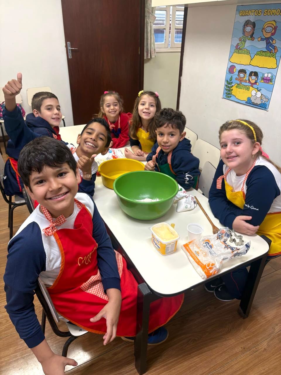 Culin�ria com o Contraturno - Santa Gema Rede Passionista de Educa��o