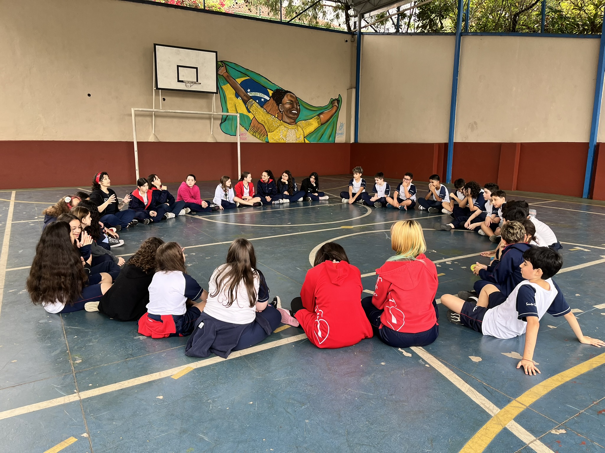 Viv�ncia entre o 5� e 6� ano - Santa Gema Rede Passionista de Educa��o