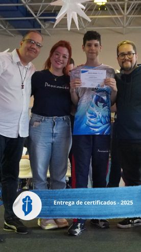 Entrega de certificados - 2025 - S�o Paulo da Cruz Rede Passionista de Educa��o