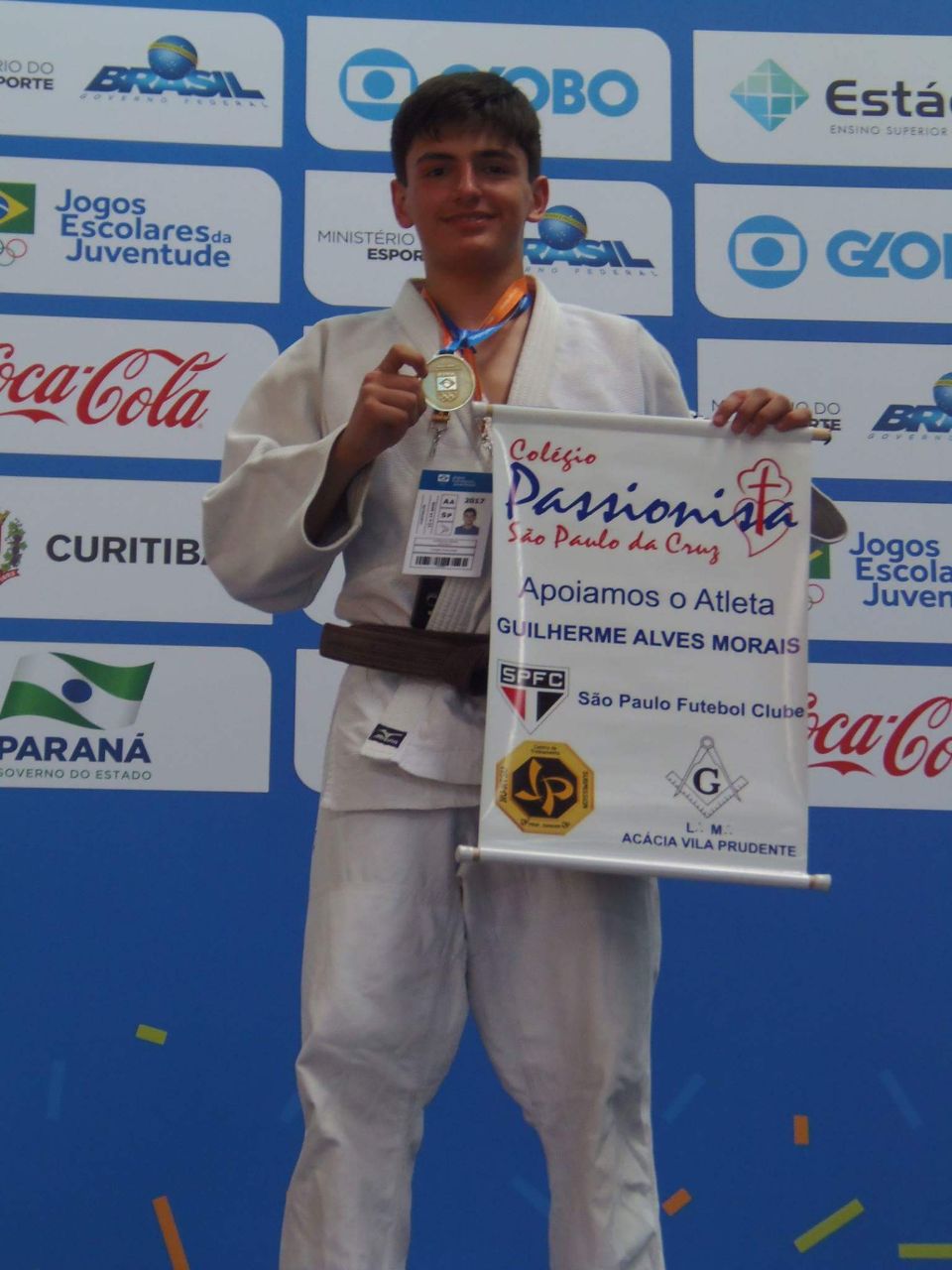 Judoca Guilherme - S�o Paulo da Cruz Rede Passionista de Educa��o